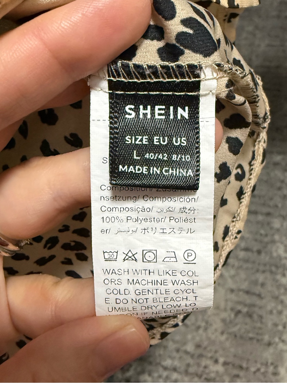 Leopard Print Top - Picture 3 of 5